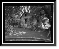 Historic Framed Print, Stevens Ranch Complex, State Route 101, Coyote vicinity, Santa Clara County, CA - 3,  17-7/8" x 21-7/8"