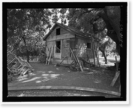 Historic Framed Print, Stevens Ranch Complex, State Route 101, Coyote vicinity, Santa Clara County, CA - 3,  17-7/8" x 21-7/8"
