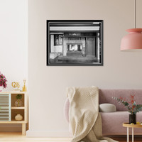 Historic Framed Print, Yung See San Fong (House), 16660 Cypress Way, Los Gatos, Santa Clara County, CA - 7,  17-7/8" x 21-7/8"