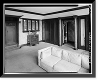 Historic Framed Print, Yung See San Fong (House), 16660 Cypress Way, Los Gatos, Santa Clara County, CA - 8,  17-7/8" x 21-7/8"