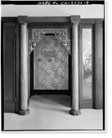 Historic Framed Print, Yung See San Fong (House), 16660 Cypress Way, Los Gatos, Santa Clara County, CA - 9,  17-7/8" x 21-7/8"