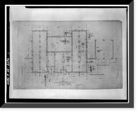 John G. Kennedy House, 423 Chaucer Street, Palo Alto, Santa Clara County, CA - 11, Historic Print