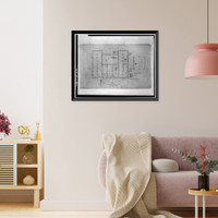 John G. Kennedy House, 423 Chaucer Street, Palo Alto, Santa Clara County, CA - 11, Historic Print