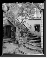 Historic Framed Print, 520-526 Ramona Street (Commercial Building), 520-526 Ramona Street, Palo Alto, Santa Clara County, CA - 3,  17-7/8" x 21-7/8"