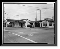 Violet Ray Gasoline Station, 799 Alma Street, Palo Alto, Santa Clara County, CA, Vintage Wall Art