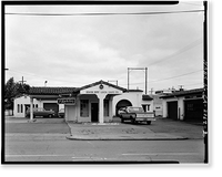 Violet Ray Gasoline Station, 799 Alma Street, Palo Alto, Santa Clara County, CA - 2, Historic Reproduction