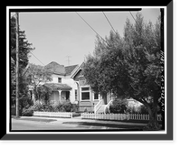 Harrison Street Block (Houses), 1009-1091 Harrison Street, Santa Clara, Santa Clara County, CA, Vintage Wall Art