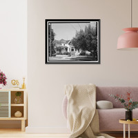 Harrison Street Block (Houses), 1009-1091 Harrison Street, Santa Clara, Santa Clara County, CA, Vintage Wall Art