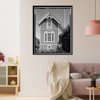 Harrison Street Block (Houses), 1009-1091 Harrison Street, Santa Clara, Santa Clara County, CA - 4 Classic, Vintage Print