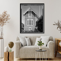 Harrison Street Block (Houses), 1009-1091 Harrison Street, Santa Clara, Santa Clara County, CA - 4 Classic, Vintage Print