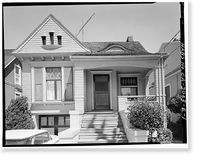 Harrison Street Block (Houses), 1009-1091 Harrison Street, Santa Clara, Santa Clara County, CA - 6, Antique Print