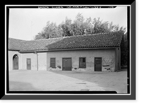 Mission Santa Clara de Asis, Franklin & Grant Streets, Santa Clara, Santa Clara County, CA Classic, Antique Print