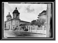 Mission Santa Clara de Asis, Franklin & Grant Streets, Santa Clara, Santa Clara County, CA - 17, Vintage Print