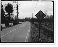 Pacheco Creek Bridge, San Felipe Road, spanning Pacheco Creek, San Felipe vicinity, Santa Clara County, CA, Historic Reproduction