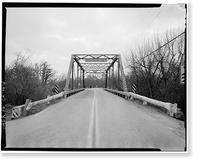 Pacheco Creek Bridge, San Felipe Road, spanning Pacheco Creek, San Felipe vicinity, Santa Clara County, CA - 5, Antique Print