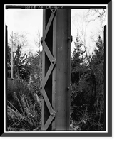 Pacheco Creek Bridge, San Felipe Road, spanning Pacheco Creek, San Felipe vicinity, Santa Clara County, CA - 8, Vintage Wall Art