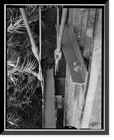 Pacheco Creek Bridge, San Felipe Road, spanning Pacheco Creek, San Felipe vicinity, Santa Clara County, CA - 9, Vintage Print