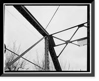 Pacheco Creek Bridge, San Felipe Road, spanning Pacheco Creek, San Felipe vicinity, Santa Clara County, CA - 11, Antique Wall Art