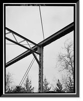 Pacheco Creek Bridge, San Felipe Road, spanning Pacheco Creek, San Felipe vicinity, Santa Clara County, CA - 12, Antique Poster