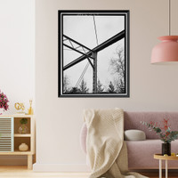 Pacheco Creek Bridge, San Felipe Road, spanning Pacheco Creek, San Felipe vicinity, Santa Clara County, CA - 12, Antique Poster