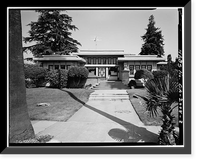 Peter E. Col House, 1163 Martin Avenue, San Jose, Santa Clara County, CA - 3, Vintage Print