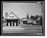 Horace Allen Gasoline Station, 505 East San Carlos Street, San Jose, Santa Clara County, CA, Antique Print