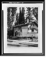 Howard B. Gates House, 62 South Thirteenth Street, San Jose, Santa Clara County, CA - 13, Historic Print
