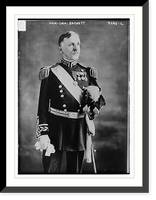 Historic Framed Print, Gen. Geo. Barnett,  17-7/8" x 21-7/8"