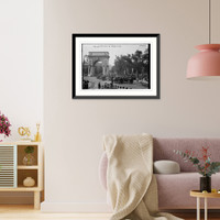 Italian mission in Wash. Sq, Vintage Wall Art