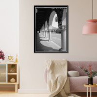 Stanford University Quadrangle, Stanford University Campus, Stanford, Santa Clara County, CA - 18, Antique Poster