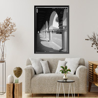 Stanford University Quadrangle, Stanford University Campus, Stanford, Santa Clara County, CA - 18, Antique Poster