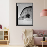 Stanford University Quadrangle, Stanford University Campus, Stanford, Santa Clara County, CA - 23, Vintage Print