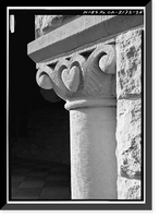 Stanford University Quadrangle, Stanford University Campus, Stanford, Santa Clara County, CA - 26, Vintage Print