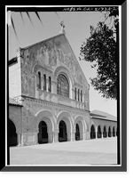 Stanford University Memorial Church, Stanford University Campus, Stanford, Santa Clara County, CA - 2, Historic Reproduction