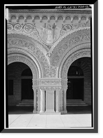 Stanford University Memorial Church, Stanford University Campus, Stanford, Santa Clara County, CA - 12, Historic Reproduction