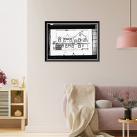 Dr. W. F. Durand House, 623 Cabrillo Avenue, Stanford, Santa Clara County, CA - 6 Classic, Vintage Wall Art