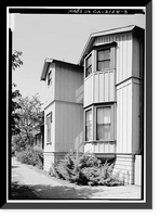 Historic Framed Print, Escondite Cottage, Escondido Road, Stanford, Santa Clara County, CA - 3,  17-7/8" x 21-7/8"