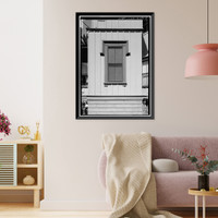 Historic Framed Print, Escondite Cottage, Escondido Road, Stanford, Santa Clara County, CA - 5,  17-7/8" x 21-7/8"