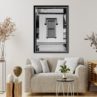 Historic Framed Print, Escondite Cottage, Escondido Road, Stanford, Santa Clara County, CA - 5,  17-7/8" x 21-7/8"