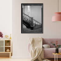 Historic Framed Print, Frenchman's Library, 860 Escondido Road, Stanford, Santa Clara County, CA - 5,  17-7/8" x 21-7/8"