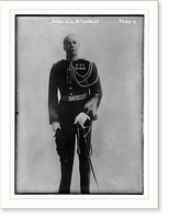 Historic Framed Print, Gen. C.L. McCawley,  17-7/8" x 21-7/8"