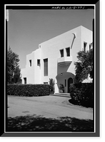 Lou Henry Hoover House, San Juan Hill, Stanford, Santa Clara County, CA, Antique Print