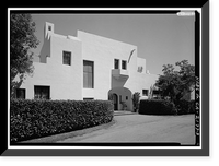 Lou Henry Hoover House, San Juan Hill, Stanford, Santa Clara County, CA - 3, Vintage Print