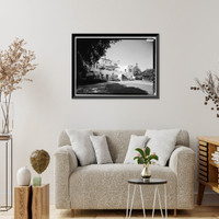 Lou Henry Hoover House, San Juan Hill, Stanford, Santa Clara County, CA - 4, Historic Reproduction