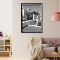 Lou Henry Hoover House, San Juan Hill, Stanford, Santa Clara County, CA - 10 Classic, Antique Print