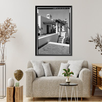 Lou Henry Hoover House, San Juan Hill, Stanford, Santa Clara County, CA - 10 Classic, Antique Print