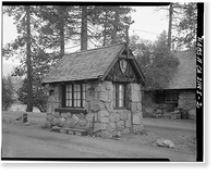 Vintage Building Photo - Mineral vicinity, California - Lassen Volcanic