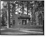 Lassen Volcanic National Park, Loomis Seismograph Station, Mineral vicinity, Tehama County, CA, Antique Wall Art