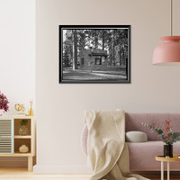 Lassen Volcanic National Park, Loomis Seismograph Station, Mineral vicinity, Tehama County, CA, Antique Wall Art