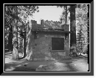 Lassen Volcanic National Park, Loomis Seismograph Station, Mineral vicinity, Tehama County, CA - 2, Antique Print